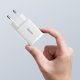 Baseus Compact Wall Charger Adapter USB / USB Type C PD 20W, White