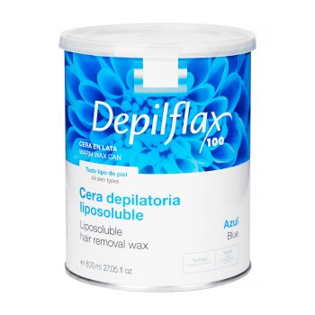Depilācijas vasks bundžā Depilflax 100 800ml, azulēns
