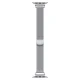 Spigen WBM4 Modern Fit pulksteņa siksniņa Apple Watch (40 / 41 / 42 mm), sudraba