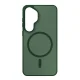 3mk Smoke MagCase vāciņš Samsung Galaxy S25, zaļš caurspīdīgs