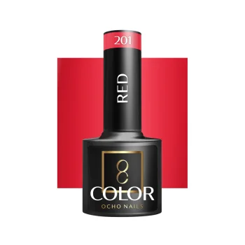 Гель-лак OCHO NAILS Red 201, 5 г