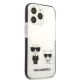 Чехол Karl Lagerfeld Karl&Choupette для iPhone 13 / 13 Pro, белый