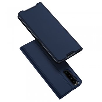 Sony Xperia 5 III DUX DUCIS Skin Pro Series Phone Case Cover, Blue | Telefona Vāciņš Maciņš Apvalks Grāmatiņa