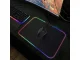LED Apgaismots Spēļu Datorgalda Klaviatūras Paklājs Peles Paliktnis, 35x25cm | Computer Table Carpet Mat Mouse Pad