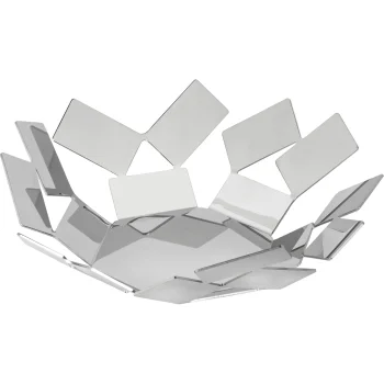 Корзина-чаша Alessi MT01 La Stanza dello Scirocco, нержавеющая сталь, серебристый