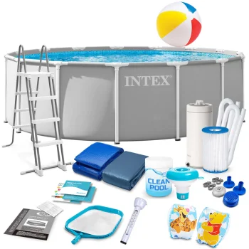 Karkasa dārza baseins Intex 26726ND 457 x 122 cm ar sūkni un piederumiem