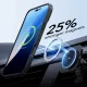 ESR Classic Hybrid Kickstand Halolock Case for iPhone 16 Pro Max, Clear with Black Frame