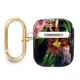 Чехол Guess AirPods Flower Strap Collection Синего цвета