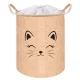 Корзина для игрушек и белья Kruzzel 24727, 42 л, бежевая