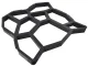 Paving Stone and Concrete Mold \"Cobblestone\", 50x48 cm, Black