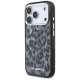 Karl Lagerfeld IML leoparda raksta MagSafe vāciņš iPhone 17 Pro - melns | Leopard Pattern Phone Case Cover Black