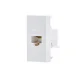 LAN ligzdas modulis Maclean MCE725W Cat 6, balts