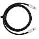Кабель Newell USB-C - USB-C 100 Вт, 2 м, силиконовый, черный