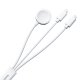 Joyroom S-IW007 3‑в‑1 кабель USB‑A магнитное зарядное устройство – Lightning...