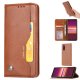 Sony Xperia 5 (J8210 J9210) PU Leather Wallet Book Case Cover, Brown | Vāks Maciņš Maks Grāmatiņa Apvalks