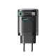 Зарядное устройство GaN Joyroom JR-TCL02 65W USB-A USB-C с кабелем - черное