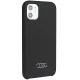Audi Silicone Case telefona vāciņš priekš iPhone 12 un 12 Pro 6.1\", melns