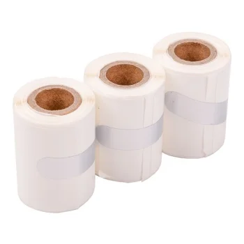 Termoetiķetes printerim 40x30 mm, 95 gab., 3 ruļļi, balta