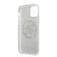 Guess iPhone 11 Pro vāciņš 4G Circle Glitter, haki