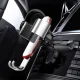Baseus Metal Age Gravity Car Mount Air Vent Phone Bracket Holder for CD Slot, Silver | Автомобильный...