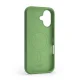 Чехол Etteri Silicone Mag для iPhone 16 6.1\" светло-зеленый