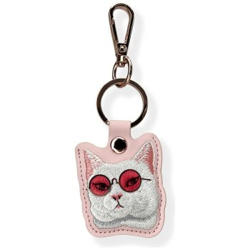 Nimmy Glasses Cool Cat lokatora maciņš, Rozā