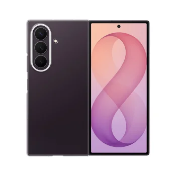 Чехол Samsung Clear Case для Galaxy Z Fold 8 Ultra 0.8 мм + 2 пленки, прозрачный