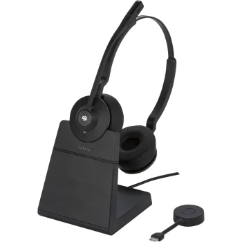Jabra Engage 55 SE Stereo USB-C MS austiņas ar DECT adapteri un statīvu