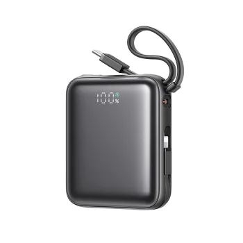 Внешний аккумулятор Joyroom JR-PBF27 10000mAh 22.5W со встроенными кабелями...