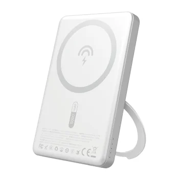 Внешний аккумулятор Dudao K28S 20W PD 5000mAh с MagSafe и подставкой,...