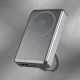 Внешний аккумулятор Dudao K28 10000mAh с MagSafe и подставкой, серый