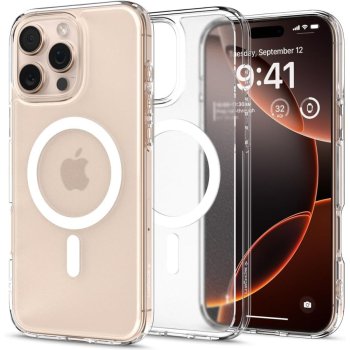 Spigen Ultra Hybrid Mag vāciņš iPhone 16 Pro caurspīdīgs