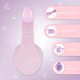 PowerLocus P2 Kids Wireless Headphones, Purple/Pink