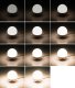 Izoxis LED Mirror / Vanity Lights, 10 pcs, USB