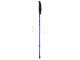Nordic Walking Trekking Pole with Anti-Shock and Compass, Single Stick, Blue