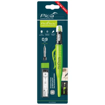 Механический карандаш Pica Fine-Dry Bundle 7070 и 24 грифеля 7050 0.9 мм