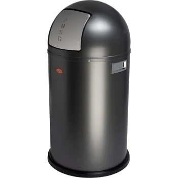 Мусорное ведро Wesco Pushboy 50 л, матовый графит