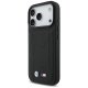 BMW iPhone 17 Pro vāciņš M Quilted Logo MagSafe, melns