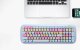 MOFII Candy BT Bluetooth/USB Wireless Mechanical Keyboard With Backlight, blue