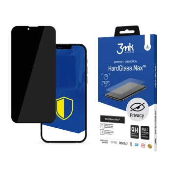 Закалённое стекло для iPhone 14 Plus / 13 Pro Max 9H с защитой приватности...