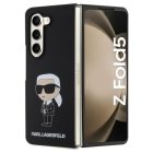 Чехол Karl Lagerfeld для Samsung Galaxy Z Fold5 Silicone Ikonik, черный