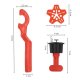 Reusable Tile Leveling System 150pcs with Spacers and Wrenches