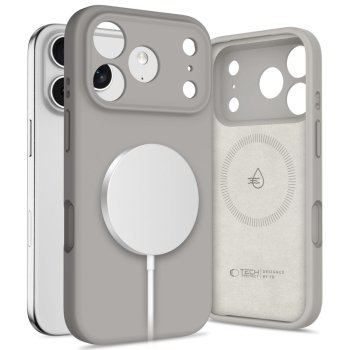 Tech-Protect iPhone 17 Pro Case Silicone MagSafe, Gray