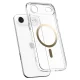 Чехол Spigen Ultra Hybrid Mag Magsafe для iPhone 17 / 17 Air, прозрачный/золотой