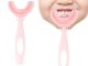 Silikona Manuālā Zobu Birste Bērniem, Rozā | Silicone Manual Toothbrush For Children
