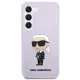 Чехол Karl Lagerfeld для Samsung Galaxy S23+ Silicone Ikonik, фиолетовый