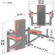 Neo-Sport NS-320 Wall-Mounted Pull-Up Bar and Dip Station