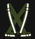 Atstarojoša josta veste, Purpursarkana | Reflective Suspenders Vest
