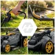 Humberg HM-612 elektriskais zāles pļāvējs 1400W 34 cm