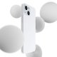 Apple iPhone 15 Plus 6.7\'\' 3MK Hardy Silicone Magcase Case Cover, Silver White | Silikona Telefona Vāciņš Maciņš...